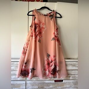 Jodi Kristopher Pink Sundress Cocktail style .Size Small. Great condition.